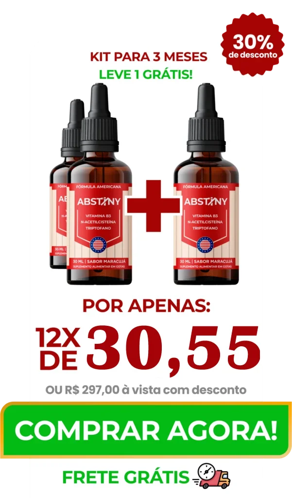 checkout abstiny 3 frascos